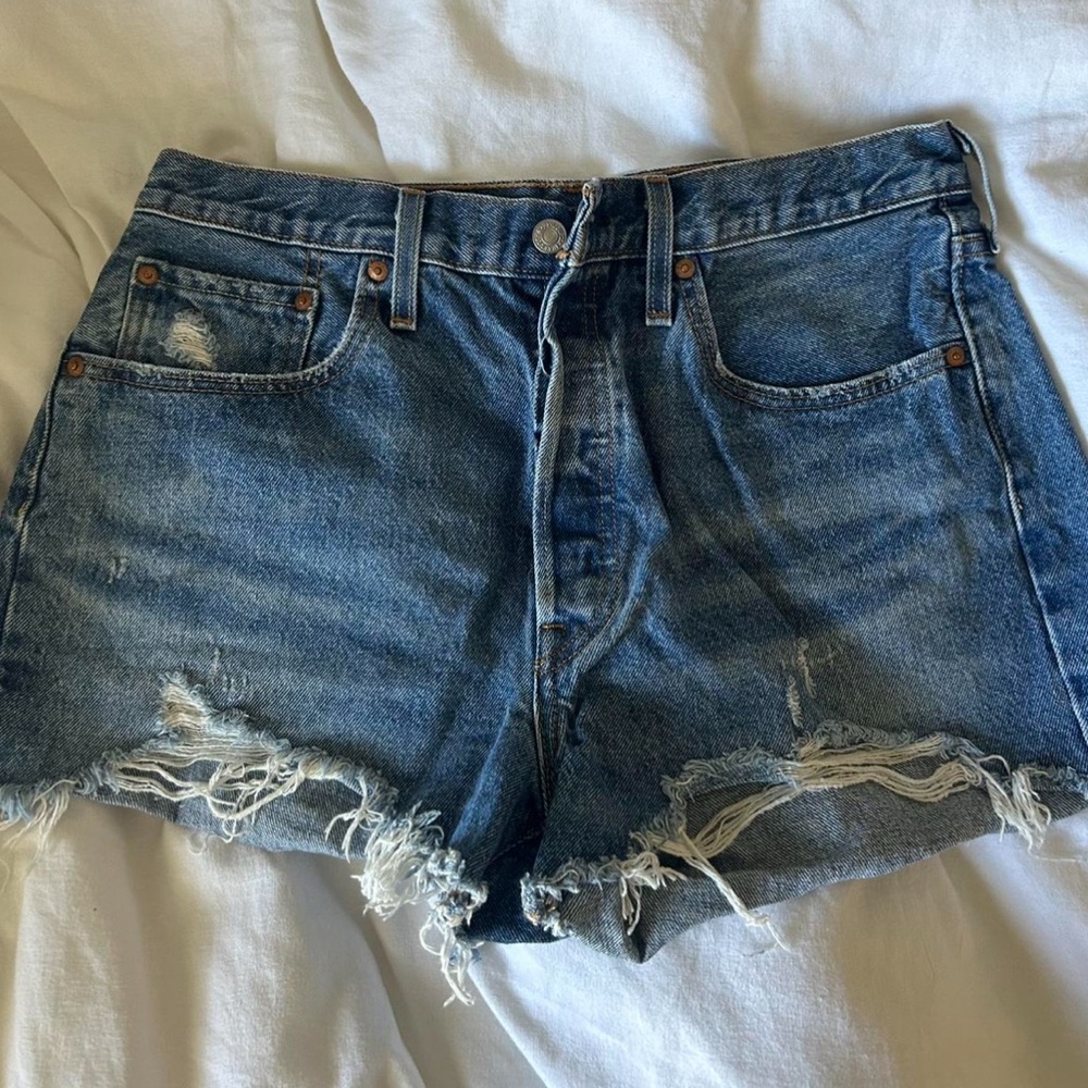 Levi 501 denim shorts